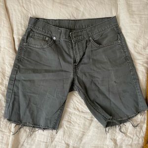 Distressed shorts